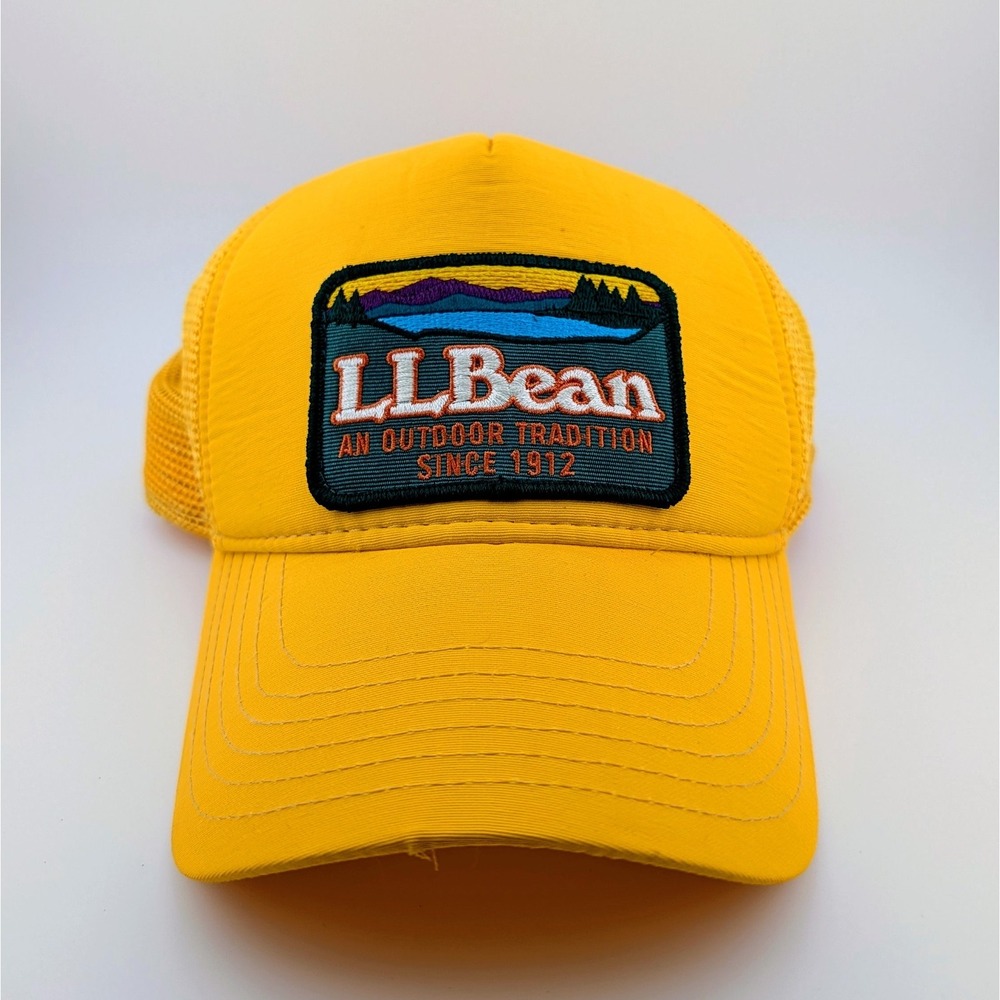 L.L. Bean x Todd Snyder Katahdin Patch Strapback Mesh Trucker Hat Cap